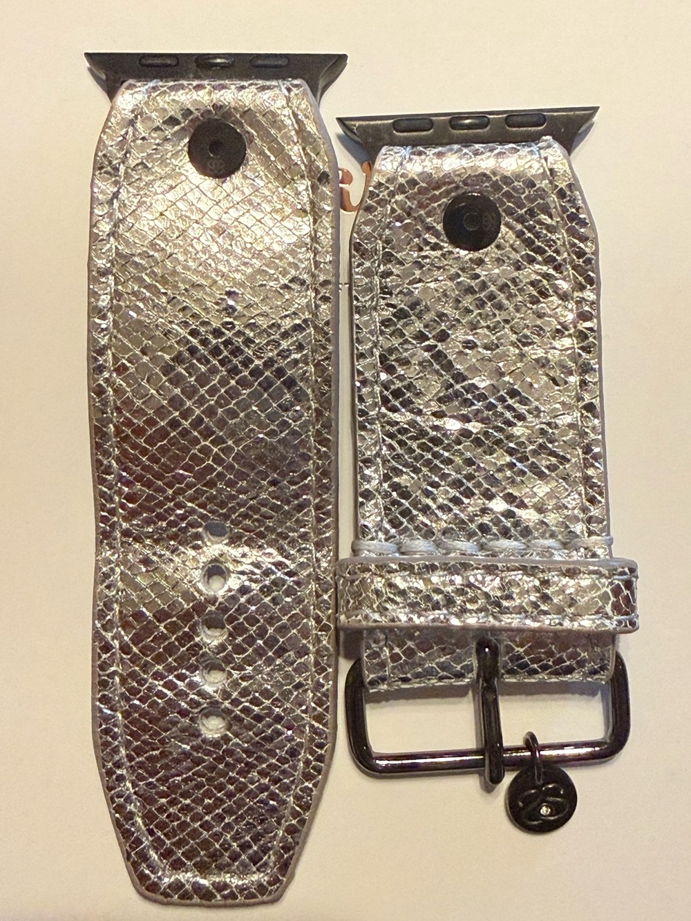 Spark*l bands - Size 2 Disco Disco watchband. Larger Apple adapters